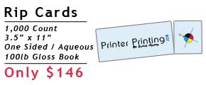 Online Rip Card Printing Specials